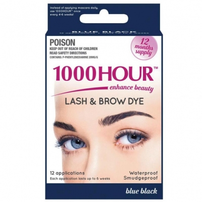 1000 Hour Lash & Brow Dye Blue Black