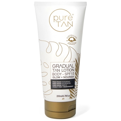 Pure Tan Gradual Tan Lotion SPF 15 200ml