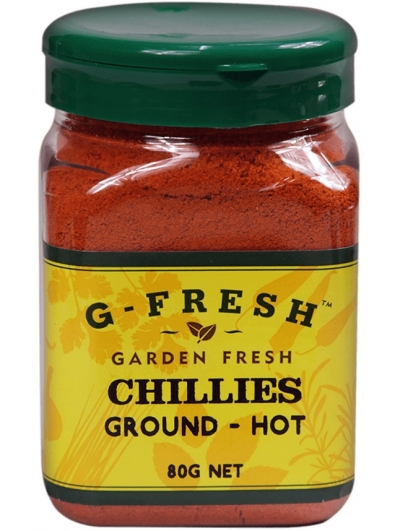 G-Fresh Chillies Ground Hot 80g