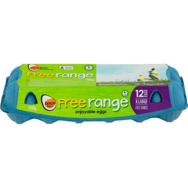 Pace Farm Free Range Eggs 700g