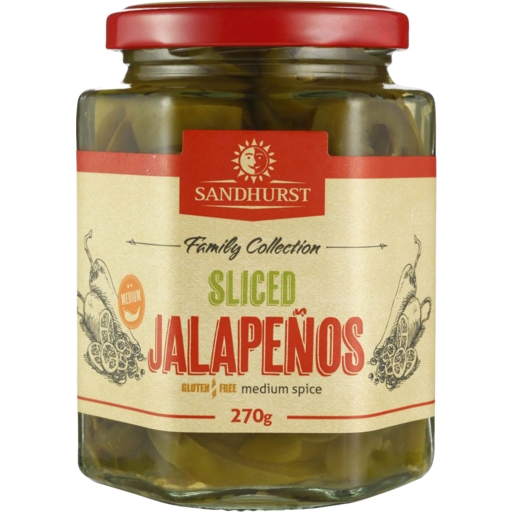 Sandhurst Sliced Jalapeno 270g