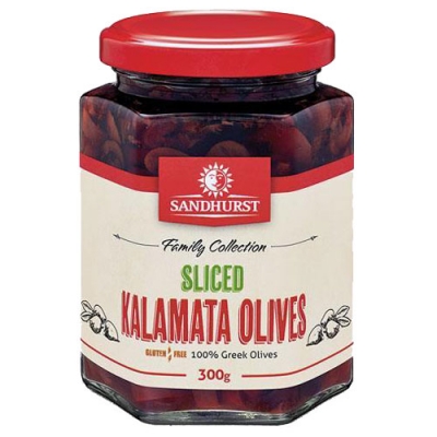 Sandhurst Sliced Kalamata Olives 300g