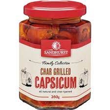 Sandhurst Char Grilled Capsicum 260g