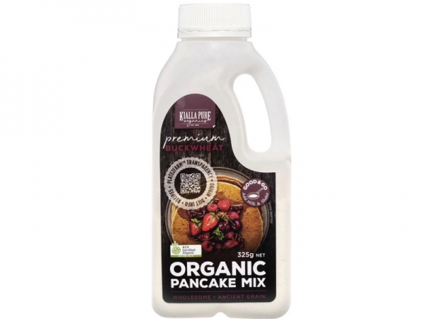 Kialla Organic Pancake Mix Vegan Buckwheat 325g