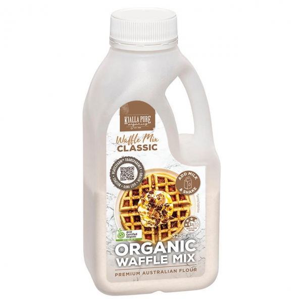 Kialla Organic Classic Waffle Mix 325g