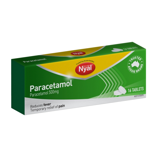 Nyal Paracetamol Tablets 16 Pack