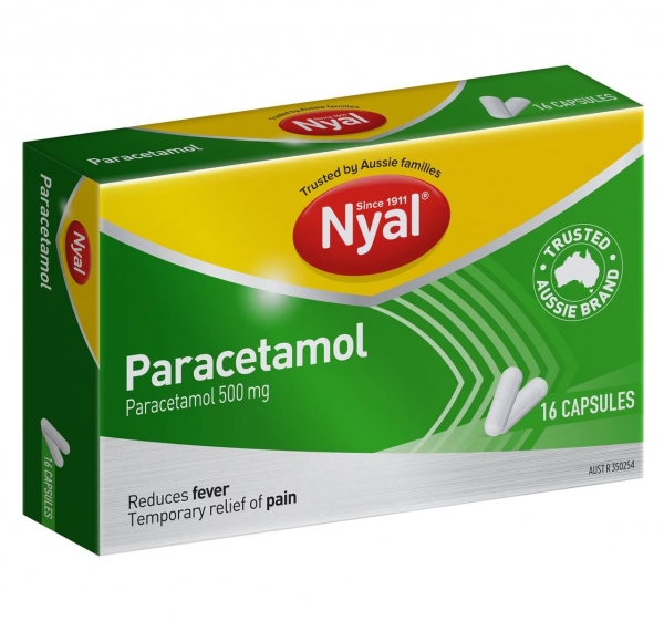 Nyal Paracetamol Capsules 16 Pack