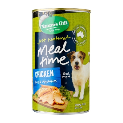 Nature's Gift Dog Food Chicken Rice & Vegetables 700g