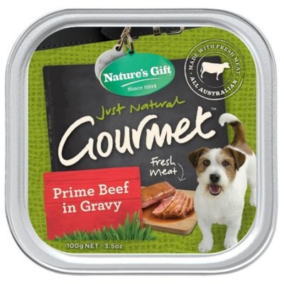 Nature's Gift Dog Food Prime Beef Cut 100g