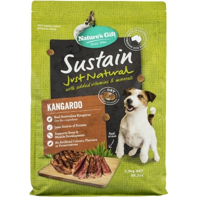 Nature's Gift Dry Food Kangaroo 2.5kg