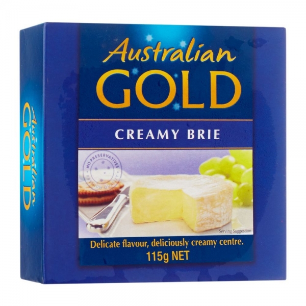 Australian Gold Creamy Brie Long Life 115g