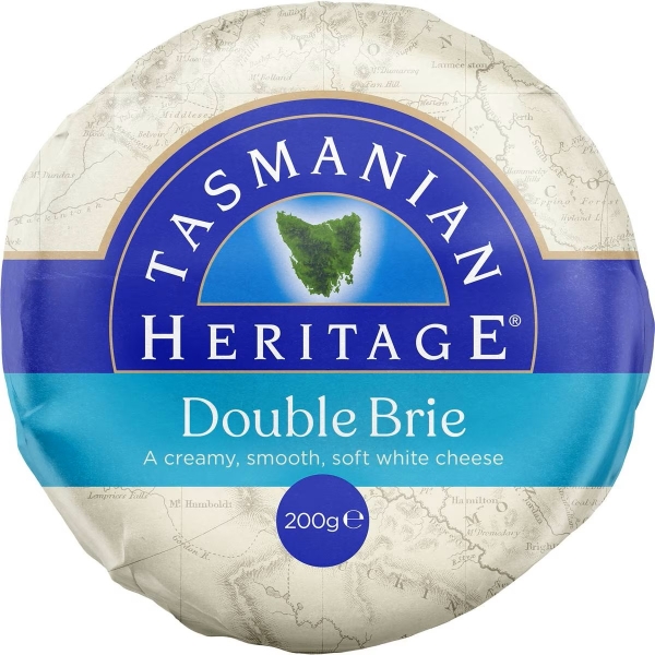 Tasmanian Heritage Double Brie 200g