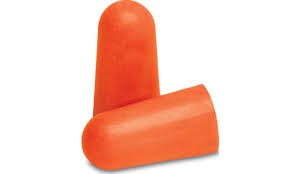 Ear Plugs 6 Pieces Orange