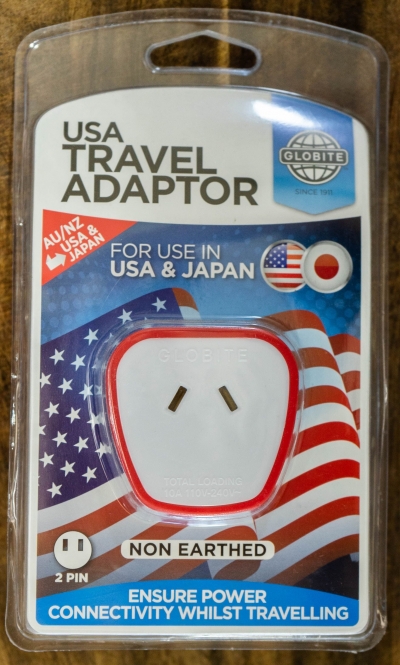 Globite Outbound USA & Japan Travel Adaptor White