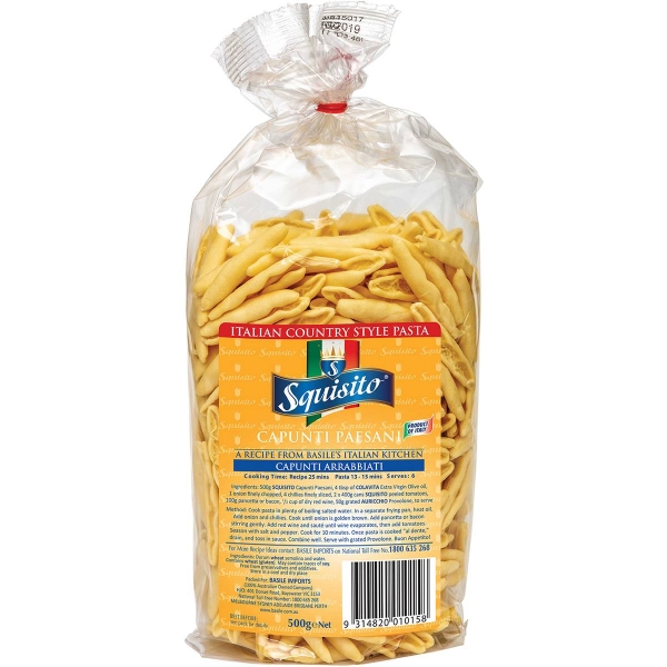 Squisito Pasta Country Style Capunti Paesani 500g