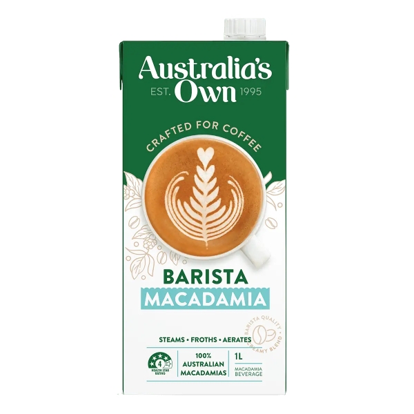 Australia's Own Barista Macadamia Milk 1lt