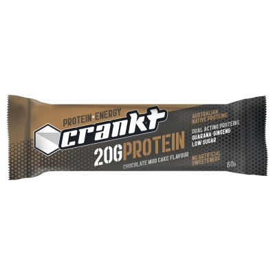 Crankt 20g Protein Bar Chocolate Mud Cake 60g