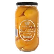 Royal Kerry Peach Halves in Syrup 1kg