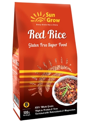 Sun Grow Red Rice 500g