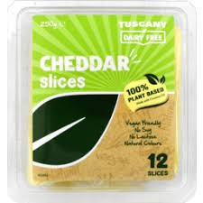 Tuscany Dairy Free Cheese Sliced 250g