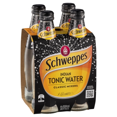 Schweppes Indian Tonic Water 4 x 300ml