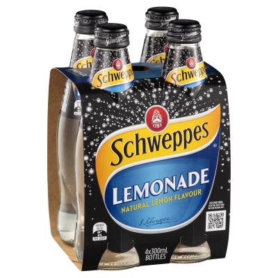 Schweppes Lemonade 4 x 300ml