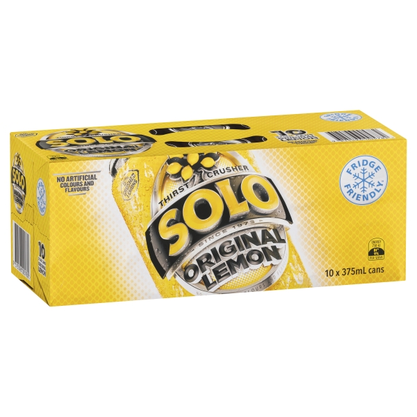 Solo 10 x 375ml Cans