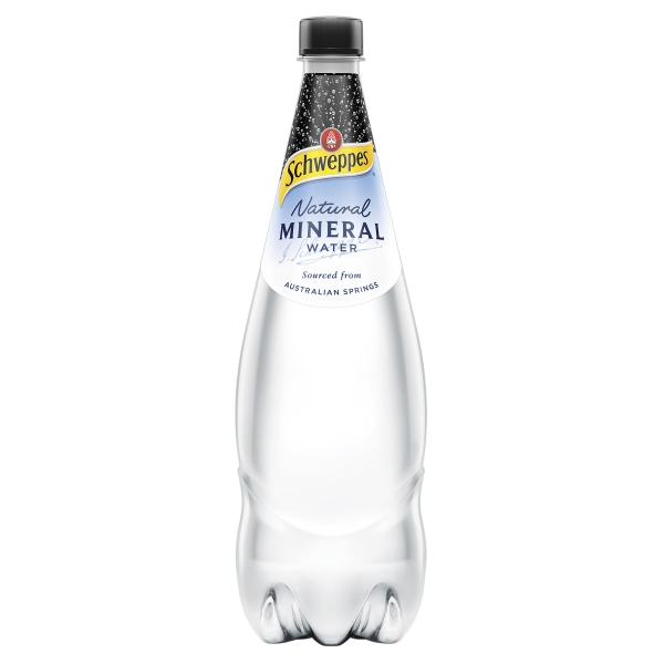 Schweppes Mineral Water Natural 1.1lt