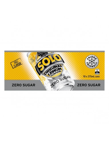 Solo Zero Sugar 10 x 375ml