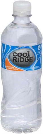 Schweppes Cool Ridge Spring Water 600ml