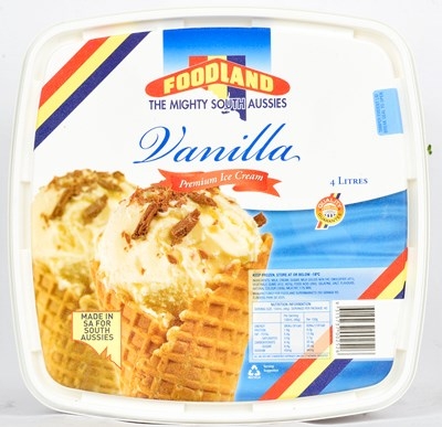 Foodland Ice Cream Vanilla 4lt