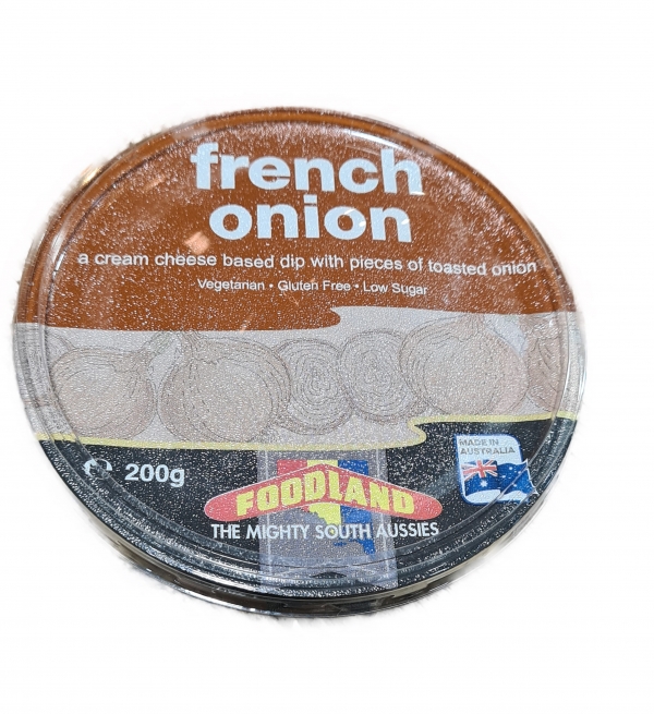 Foodland Dip French Onion 200g