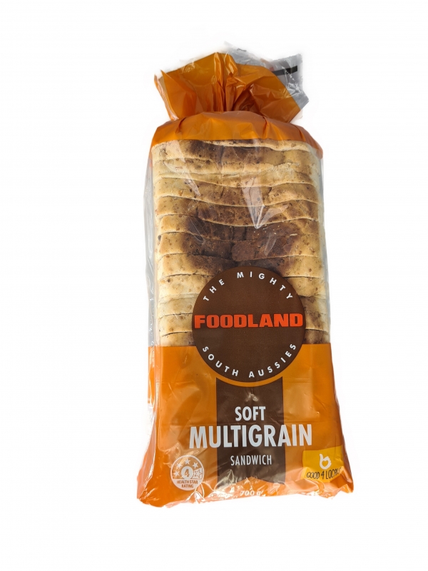 Foodland Soft Multigrain Sandwich Bread 700g