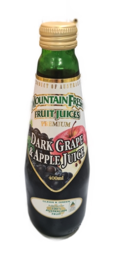 Mountain Fresh Dark Grape & Apple Juice 400ml