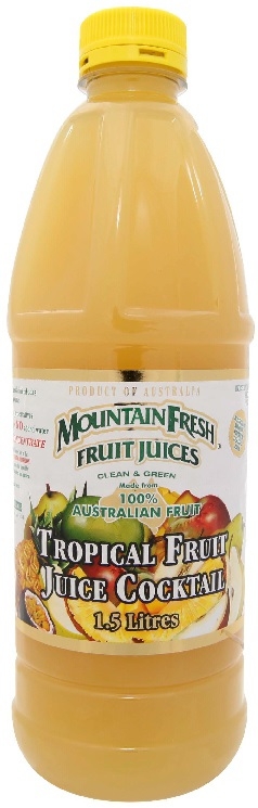 Mountain Fresh Tropical Cocktail Juice 1.5lt