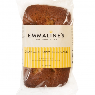 Emmaline's Country Kitchen Orange & Poppyseed Cake 500g