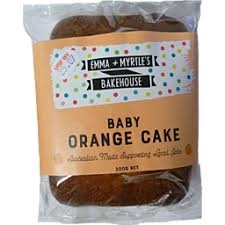 Emma & Myrtle Orange Baby Cake 300g