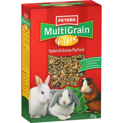 Peters Rabbit & Guinea Pig Food Multigrain Plus 2kg