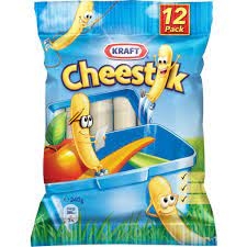 Kraft Cheese Sticks 12 Pack 240g