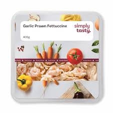 Simply Tasty Garlic Prawn Fettuccine 400g