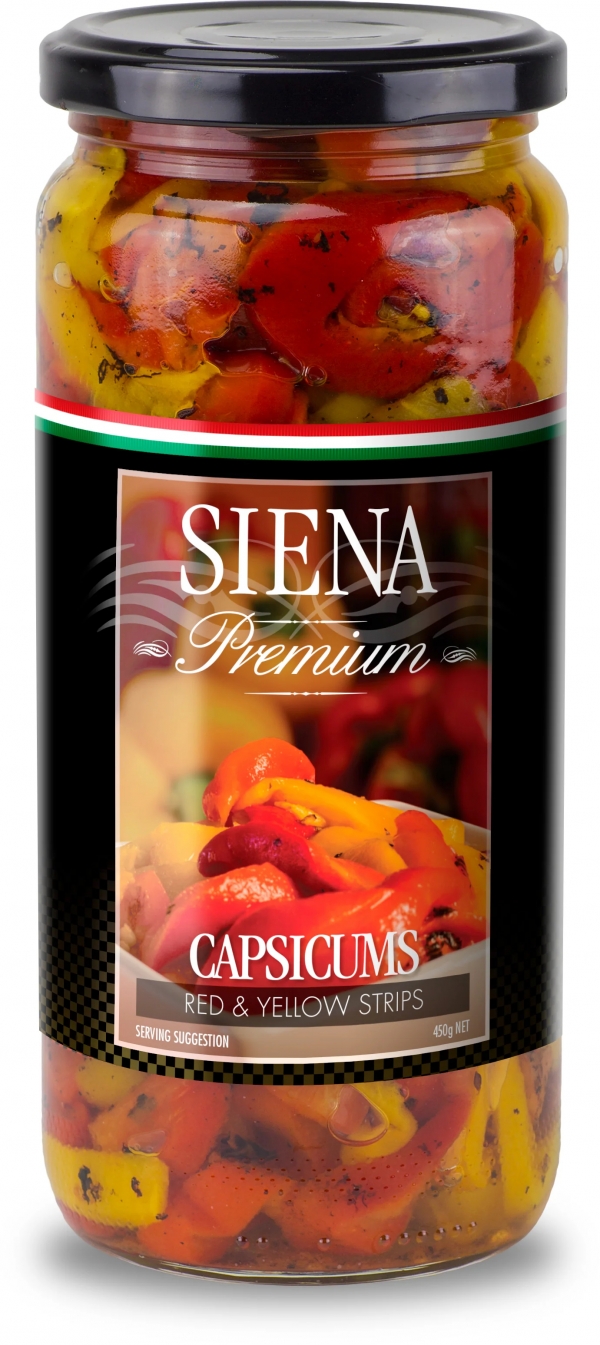 Siena Capsicum Strips 450g