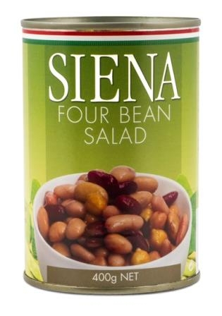 Siena Four Bean Salad 400g