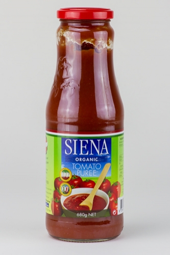 Siena Organic Tomato Puree 680g