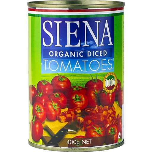 Siena Organic Diced Tomatoes 400g