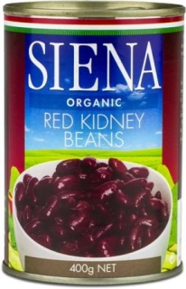 Siena Organic Red Kidney Beans 400g