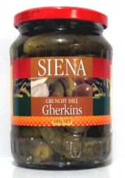 Siena Crunchy Dill Gherkins 680g