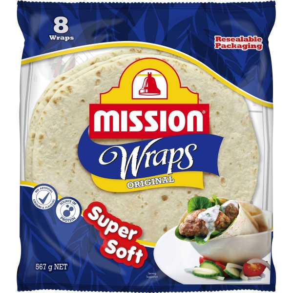 Mission Wraps Original 8 Pack 567g