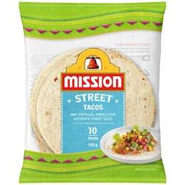 Mission Street Tacos 10 Pack 375g