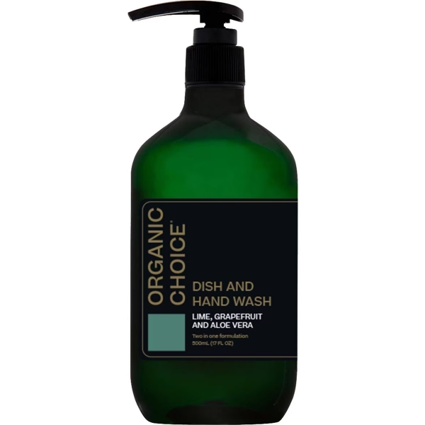 Organic Choice Dish & Hand Wash Aloe Grapefruit & Lime 500ml