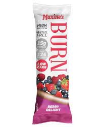 Maxine's Burn Bar Berry Delight 40g